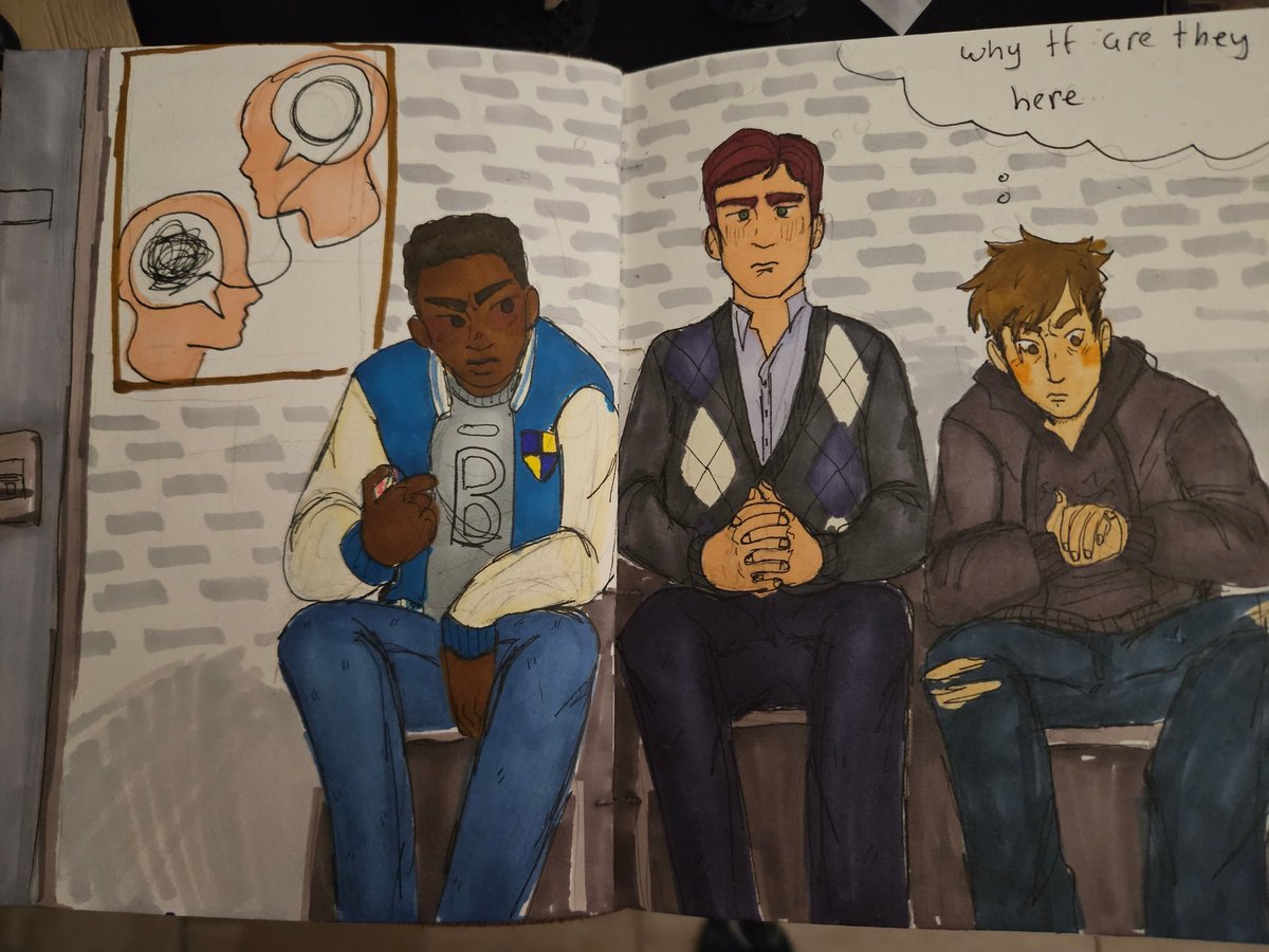lil_robot_uwu's tweet photo. Got new markers that I wanted to test since gonna use them for my final so enjoy this idea got after reading the bully wiki
#bullygame #garysmith #biftaylor #damonwest https://t.co/Z1aA1cFm3g