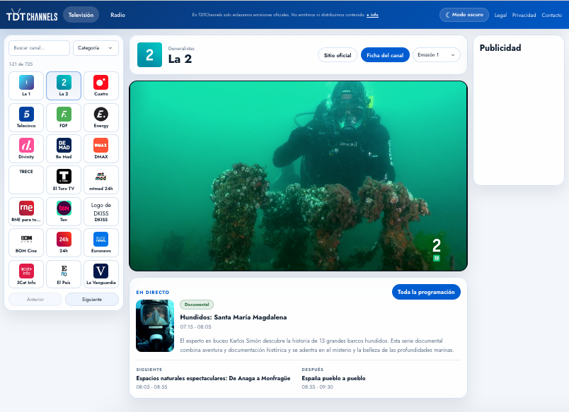 TDTChannels | Canales de TV y Radio en abierto tweet media