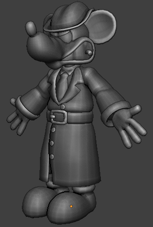 BtDodri's tweet image. MOUSE: P.I. For Hire 3d model. #mousepiforhire #mousepi #3dmodel