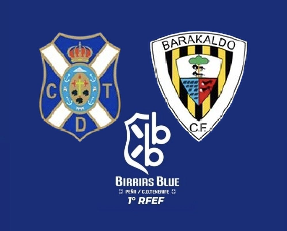 thebirriasblue's tweet photo. #Birrias ⚪🔵💙🙌, próximo partido de los nuestros #j35 #PrimeraFederacion
#TenerifeBarakaldo
📅 Viernes 01/05/2026
⌚18:00 hrs 🇮🇨
#LaBregaNosUne
¡A por el ascenso 💪!
¡A llenar el Heliodoro 💙! https://t.co/cSXWvx8WrV