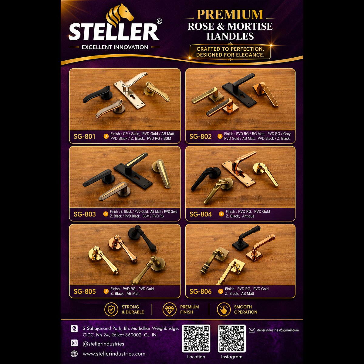 stellerind's tweet photo. Not just handles… a statement. 🔥Not just handles… a statemen ..For more info visit...https://t.co/6Gh3TvJKkV https://t.co/LE62Dz6Qdl