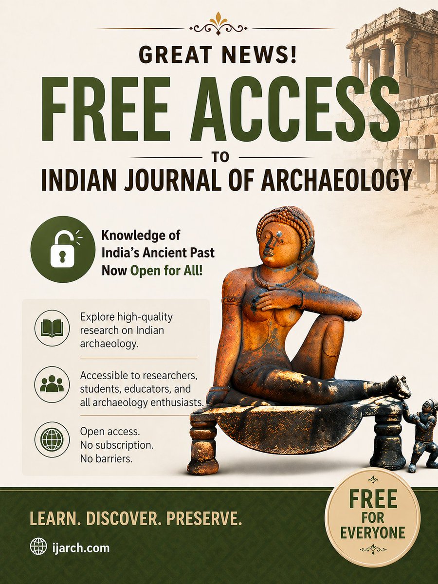 Indian Journal Of Archaeology tweet media