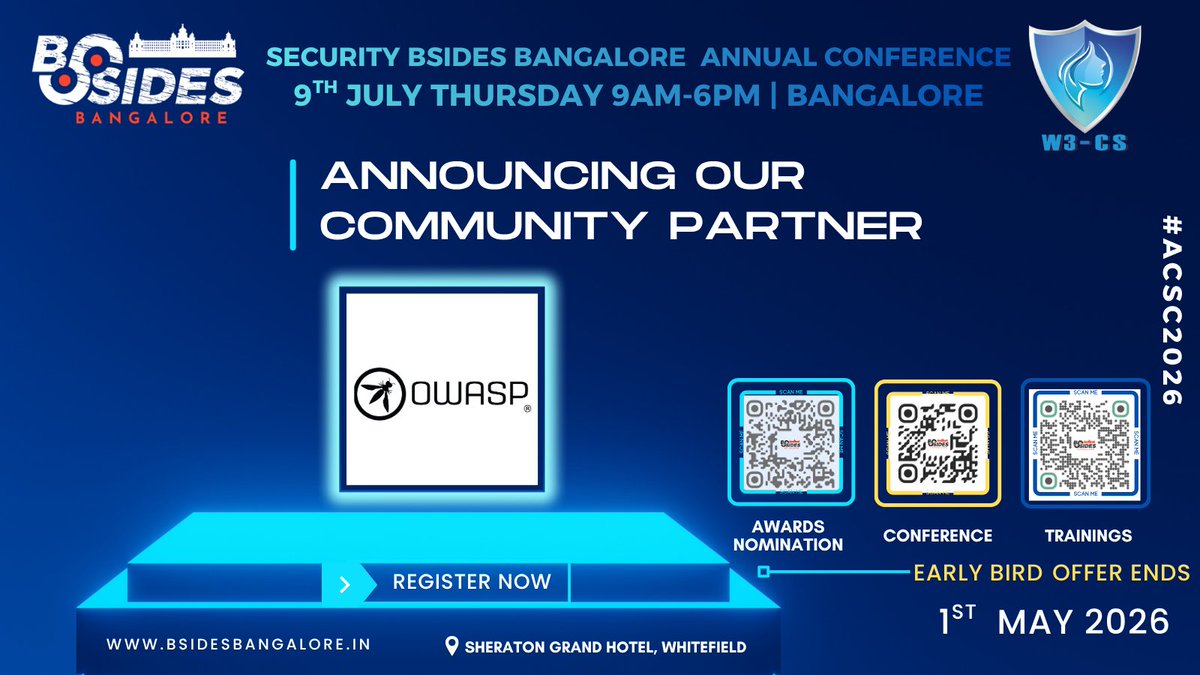 Security BSides Bangalore tweet media