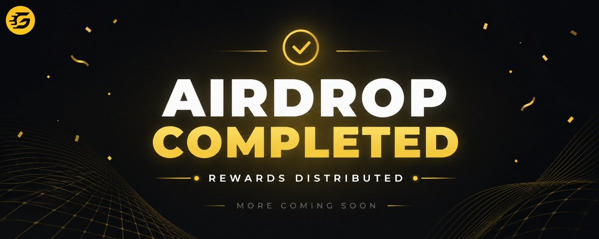 GameReqOfficial's tweet image. 🎉 Airdrop Completed

The airdrop has been successfully concluded.

✅ USDT rewards have been distributed
🪙 Token rewards will be distributed after TGE

Thank you to everyone who participated.

🚀 New events are coming soon
stay tuned

Backed by @Yellow

#GameReq #Yellow