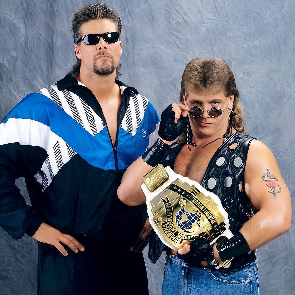 WWFWrestling1's tweet image. Intercontinental Champion of the day: Shawn Michaels - Recaptured the title on June 6, 1993. This title reign lasted 113 days until he was stripped of the title for failing to defend it within 30 days. 🏆 #WWF #WWE #Wrestling #ShawnMichaels