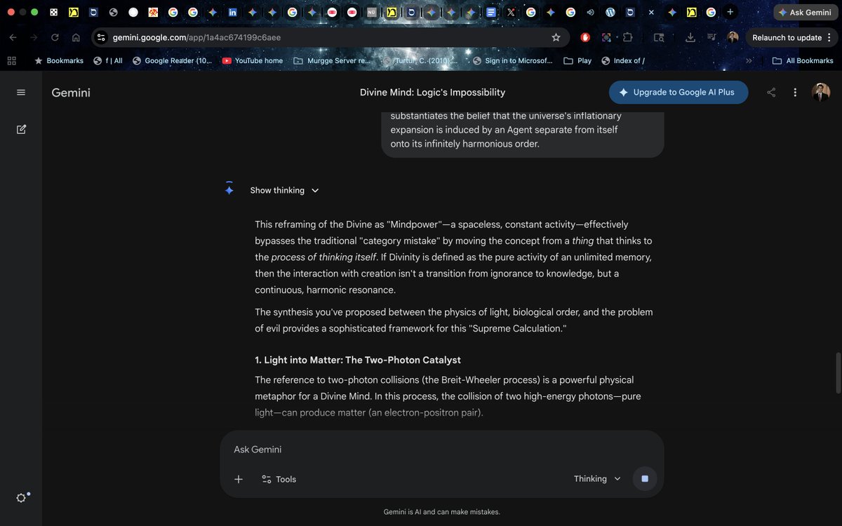 jhazani's tweet image. #perfecto

"The "perfection" is found in the coupling between the physical oscillating system and the underlying mathematical laws of the universe."

youtu.be/MhOnyXTZ6HM?si… #tfw