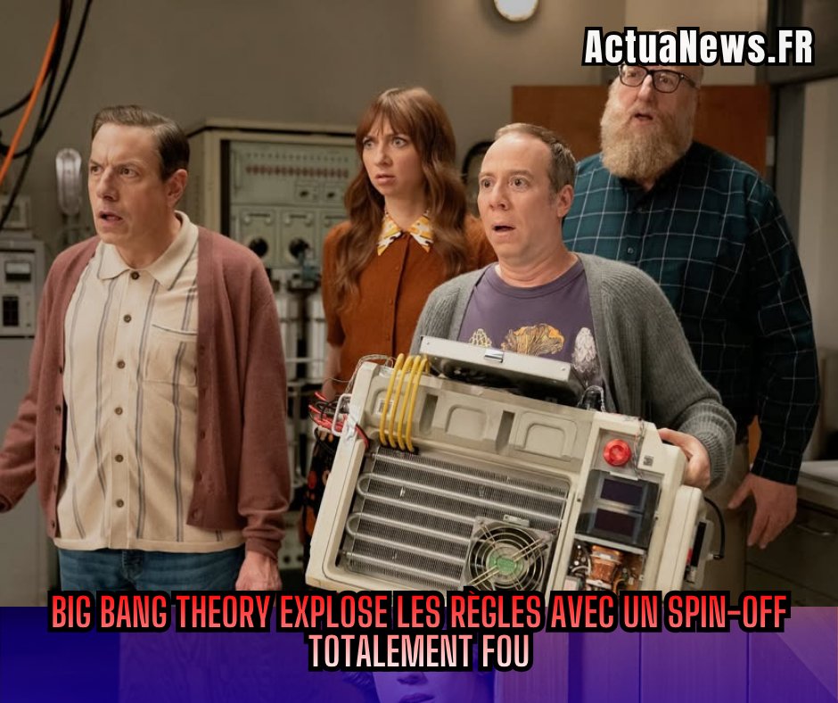 ActuaNewsFr's tweet image. Big Bang Theory ose un spin-off totalement inattendu : Stuart face à un chaos multiversel sur HBO Max 😳
Génie créatif ou pari trop risqué ?
Les fans sont déjà divisés… et vous ? 👇
actuanews.fr/2026/04/27/big…

#BigBangTheory #HBOmax #StuartFailsToSaveTheUniverse