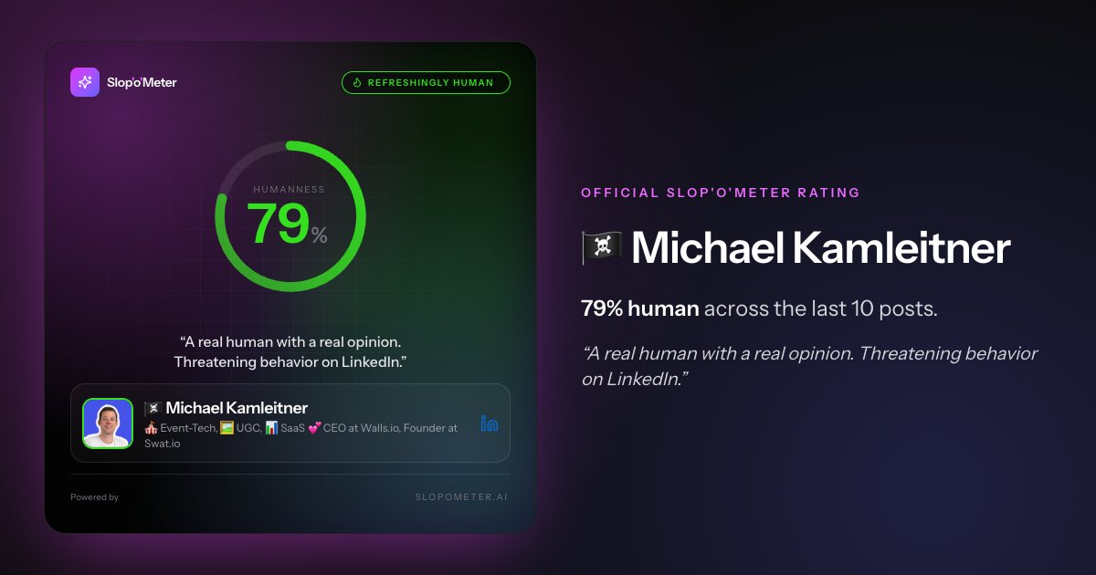Michael Kamleitner tweet media