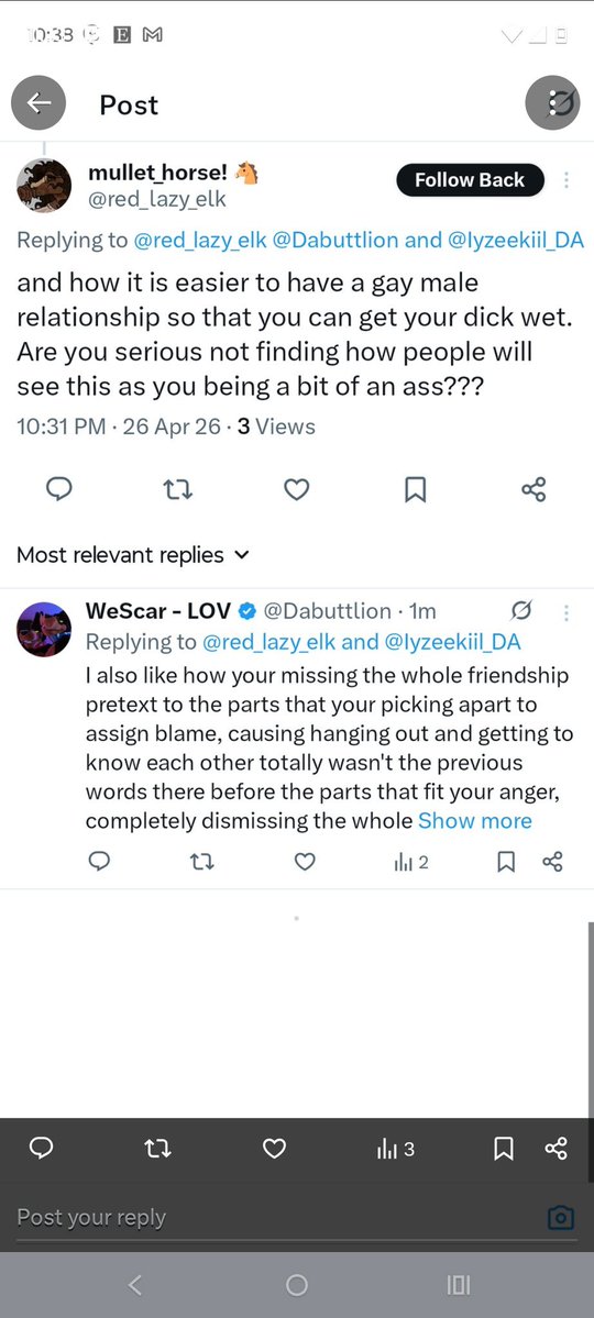 WeScar - LOV tweet media