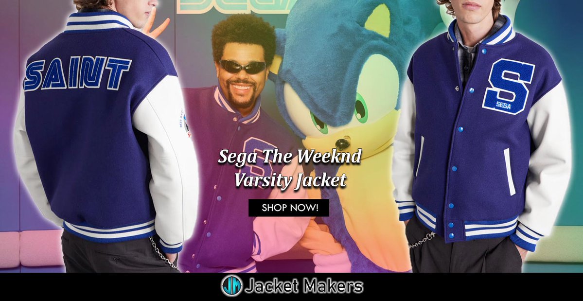 jacketmakers's tweet image. #TheWeekndSega Full-Snap #Blue &amp;amp; White Wool/Leather Varsity #Jacket.
____________________
jacketmakers.com/product/the-we…
#ootd #style #fashion #outfit #costume #cosplay #gift #celebrityfashion #theweeknd #sega #highfashion #varsityjacket #bluejacket #streetstylefashion #giftidea