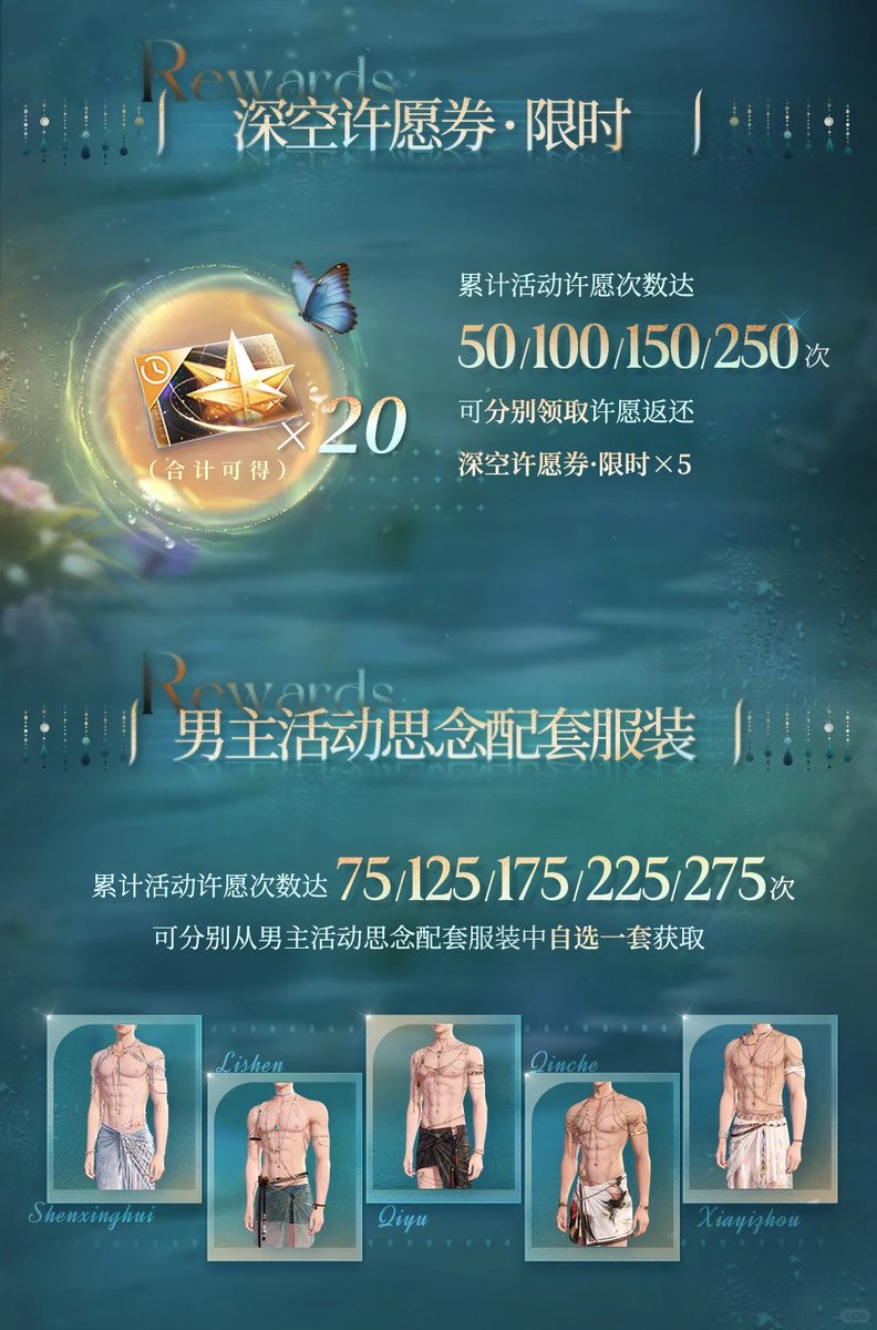 Daily Love and Deepspace tweet media