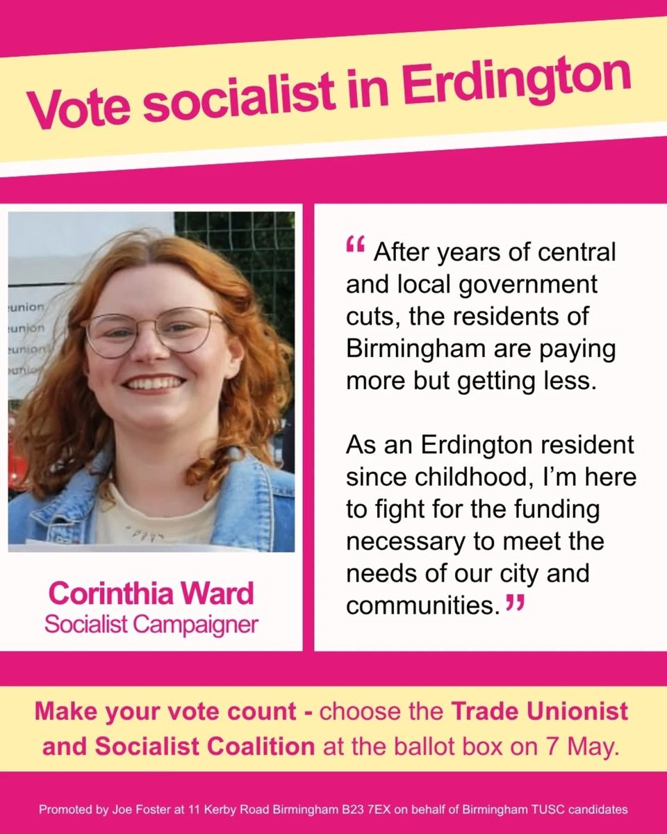 Birmingham Trade Unionist and Socialist Coalition tweet media