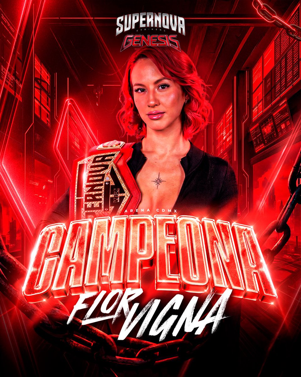 debilityvigna's tweet photo. Flor vigna campeona de #SupernovaGenesis 👑🤍 Nuevamente tricampeona. Seguí conquistando todas las disciplinas del mundo, acá siempre vamos a estar nosotras 😭💕💕 https://t.co/aZXkZygUoH