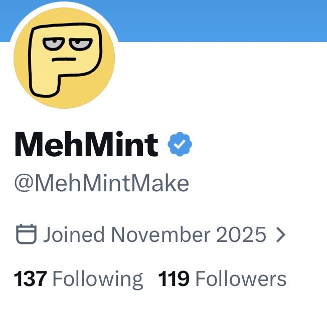 MehMintMake's tweet photo. We are close to getting 200 followers! 

Now you guys and gals just need to start interacting, get to 100 likes per post and we will launch. 

Get ready to buy the coin and join the foundation 50 when we launch!! 🚀 LFG!

Be part of building the house that always wins! https://t.co/bep5FsIlxJ
