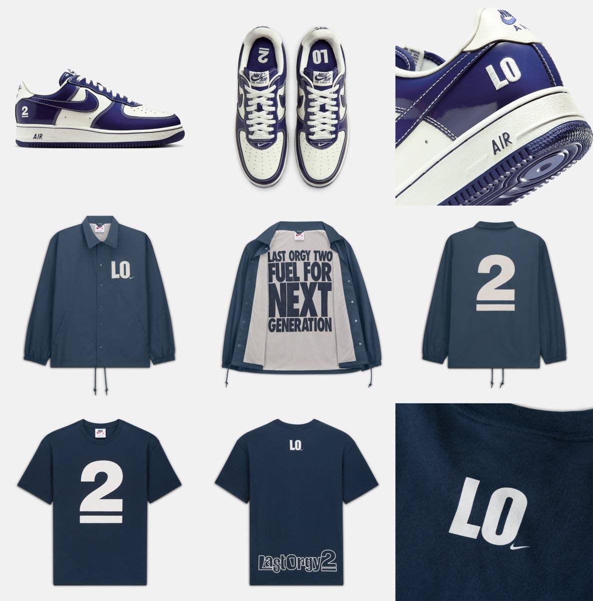 NIGO®︎ x Nike Air Force 1 Low '01 SP “LAST ORGY 2” が国内5月2日