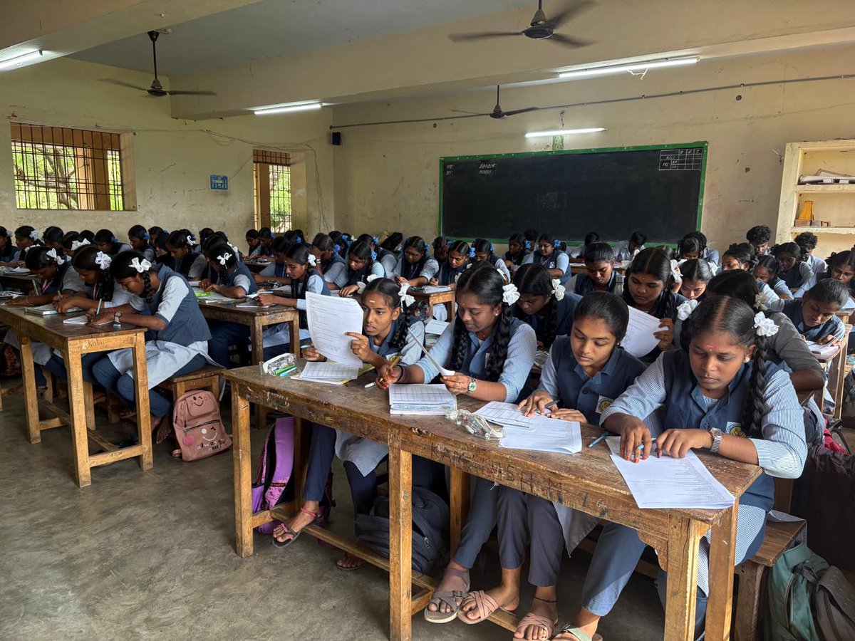 IITKanpur's tweet photo. Expanding access. Strengthening preparation. Delivering impact.

#SATHEE, an initiative of the Ministry of Education, Government of India, is continuing to empower government school students with structured, high-quality NEET preparation support across Puducherry and Punjab. https://t.co/CGOgESdIwd