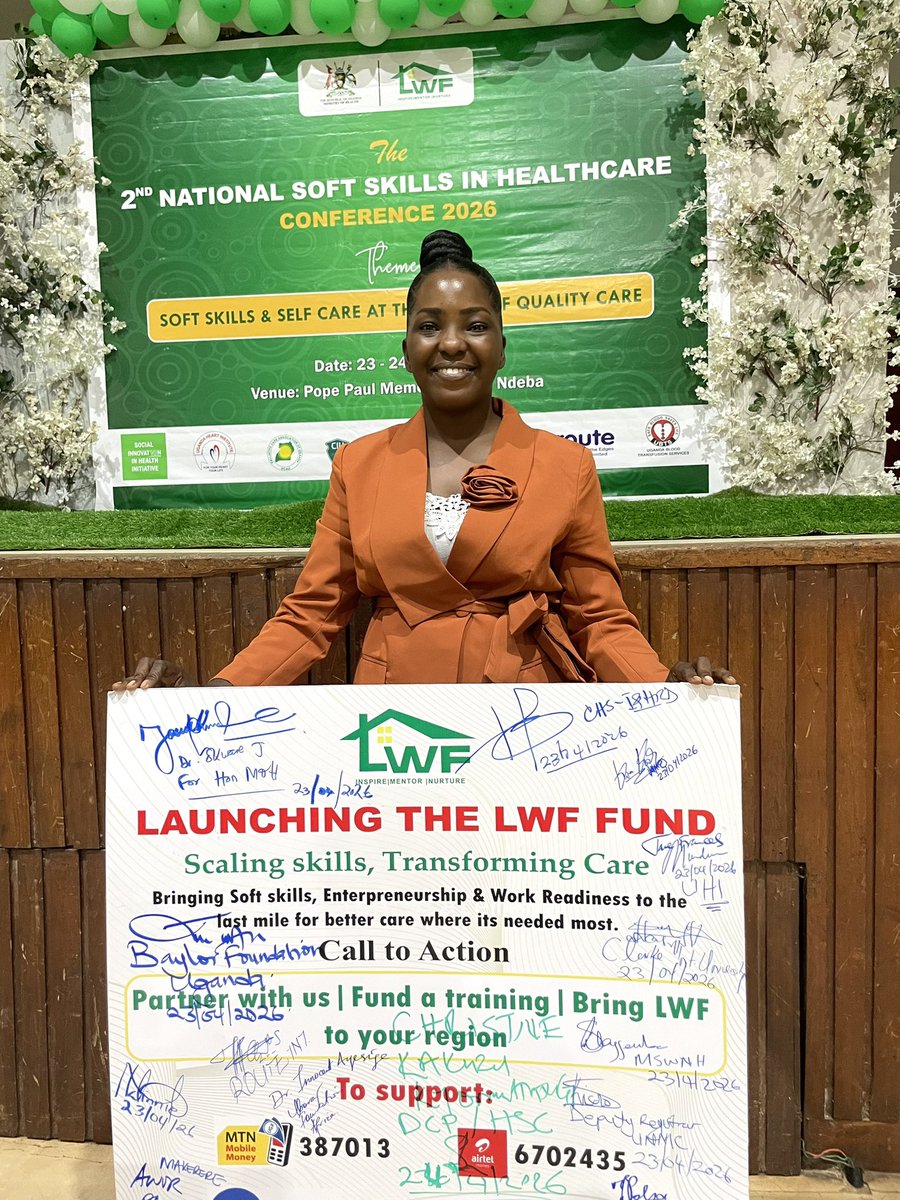 Nabukeerawinni4's tweet image. Open link to read about our 2nd Soft skills conference.

💫💫dailypressug.com/2026/04/25/mom…

LWF FUND Launched ##2nd National Soft skills in Healthcare conference 2026 

Theme :Soft skills&amp;amp;Self care at the heart of quality care 

#Share #Support our trainings

littlewinniefoundation.org