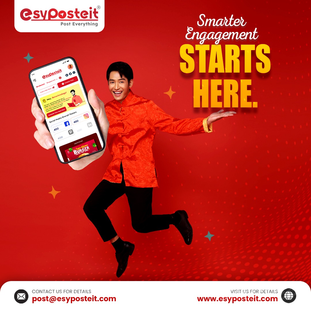 Esyposteit's tweet image. Connect with your audience consistently using Esyposteit.
📩post@esyposteit.com
🌐esyposteit.com
#SocialMediaManager #DigitalGrowth #SmartMarketing #SocialMediaSuccess #socialmediaoptimization