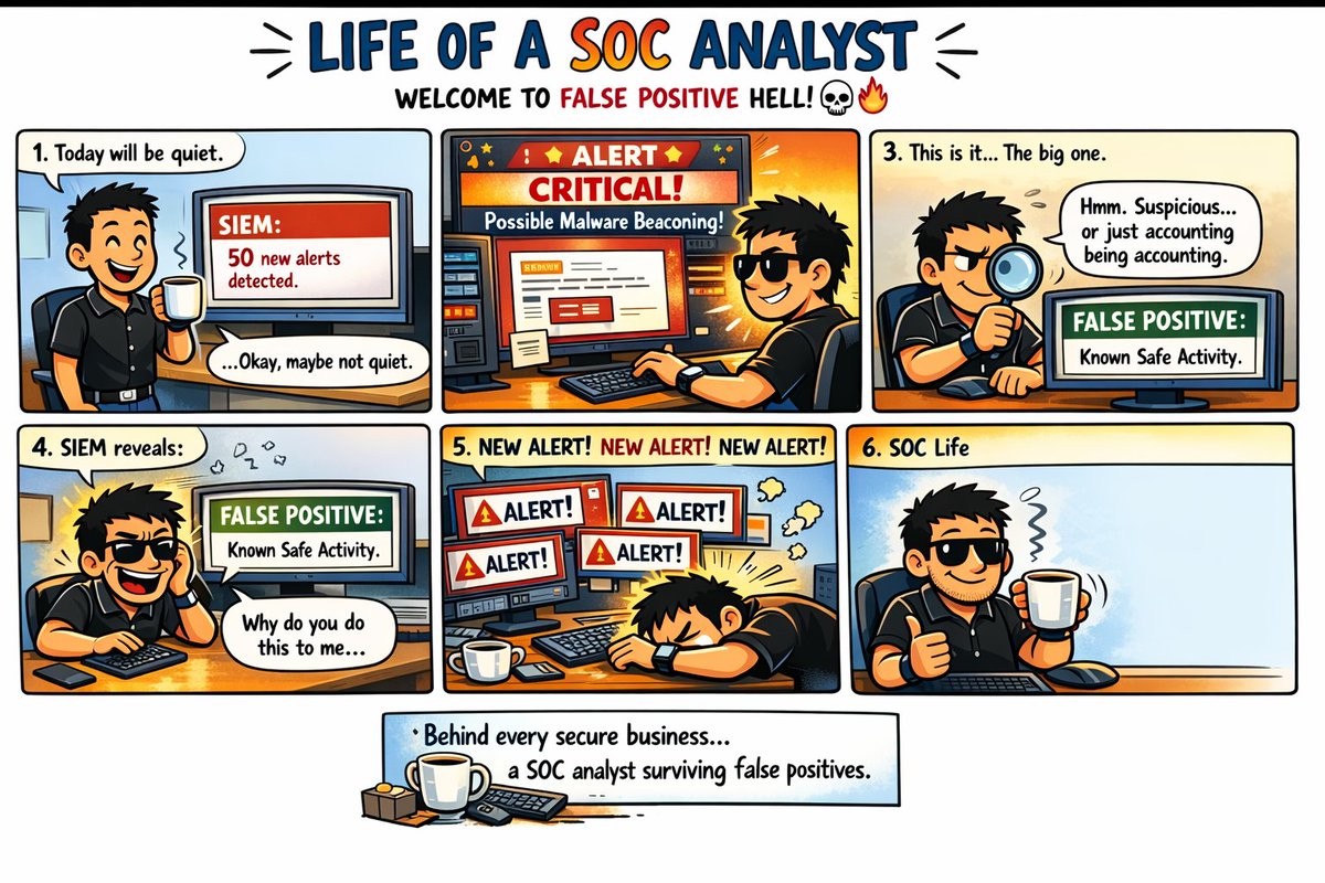 SOC Analysts tweet media