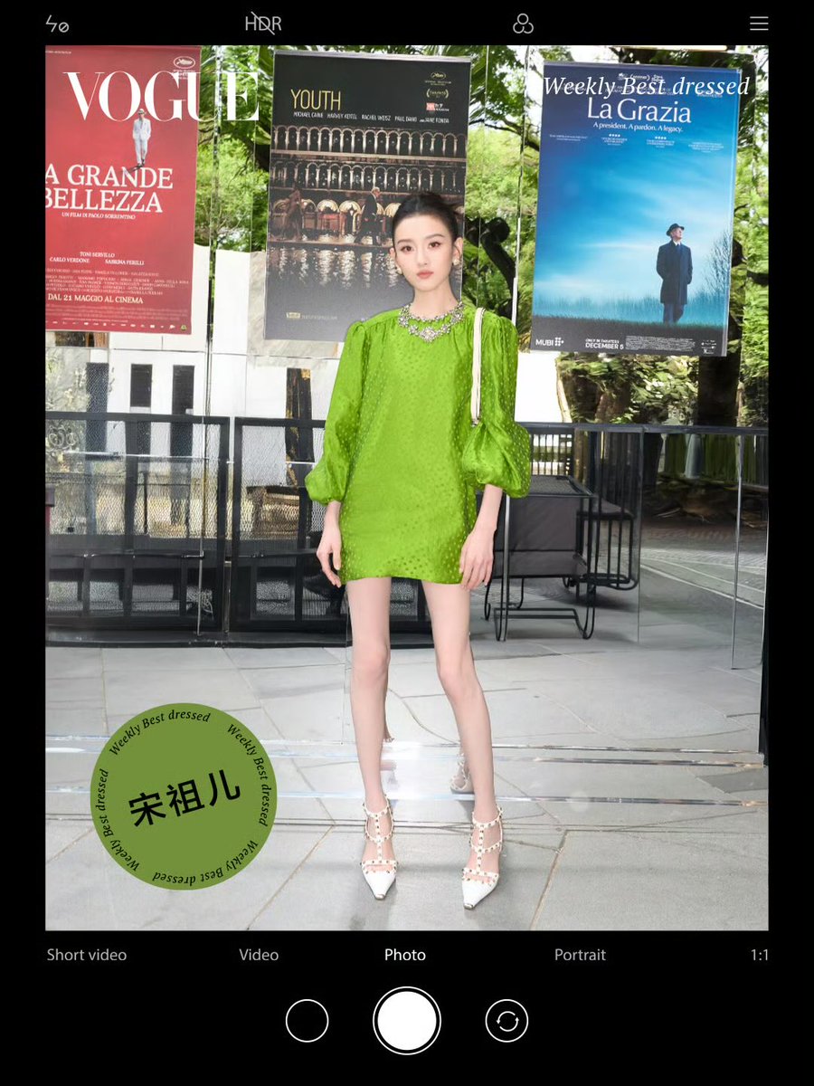 ชุดเขียวเหนี่ยวใจติด Top 5 best dress ประจำสัปดาห์นี้ของ VOGUE China 💚 #ซ่งจู่เอ๋อร์ #SongZuer #宋祖儿

©️VOGUE服饰与美容
📎 weibo.com/1765870915/529…