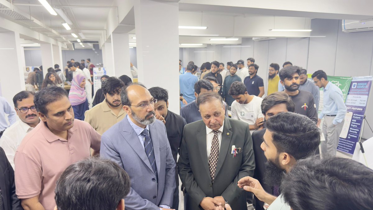LeadsOfficial's tweet photo. The AI Application in Healthcare Expo 2026 was successfully held at Lahore Leads University, organized by the Department of Computer Science &amp; IT.

#LLU #LahoreLeadsUniversity #AIExpo2026 #HealthcareAI #ComputerScience https://t.co/V5CoAGrfpx