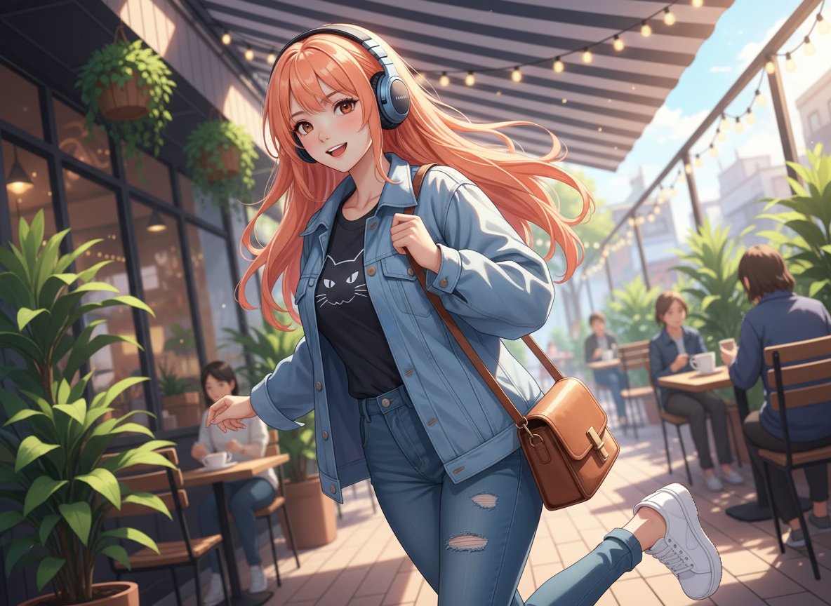 DJ_SERIKA_SOARA's tweet image. お昼のひと休みタイム☀️🎧
みんなは何聴いてる？👀💭
午後もゆるっといこうね🫶

DJ SERIKA  
⬇️Skyline Loop ( House Music ) 
youtu.be/R12zw_QBC94 

#AIイラスト #DJ #NowPlaying #BGM