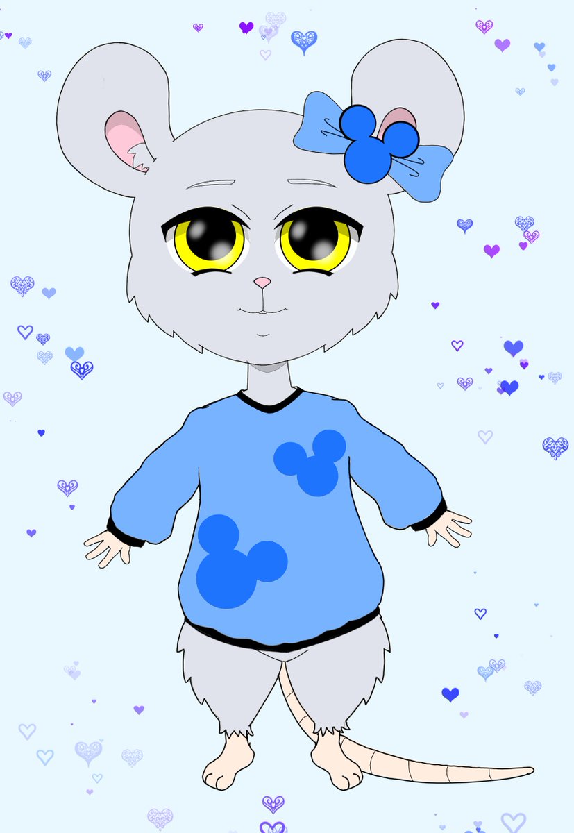 Toyman2882's tweet image. @kikimausVT  🐭 #kikilauchart

#artwork #krita