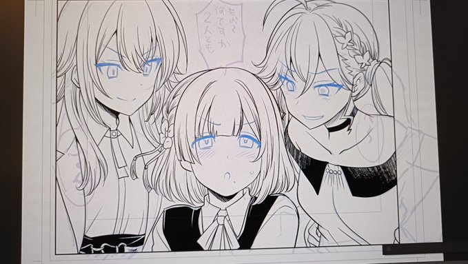 これだからシングアップは…
描いている 