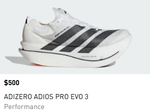 Super shoes with $500 price tag!!! 

#Addidas #SuperShoes #LondonMarathon #Sub2