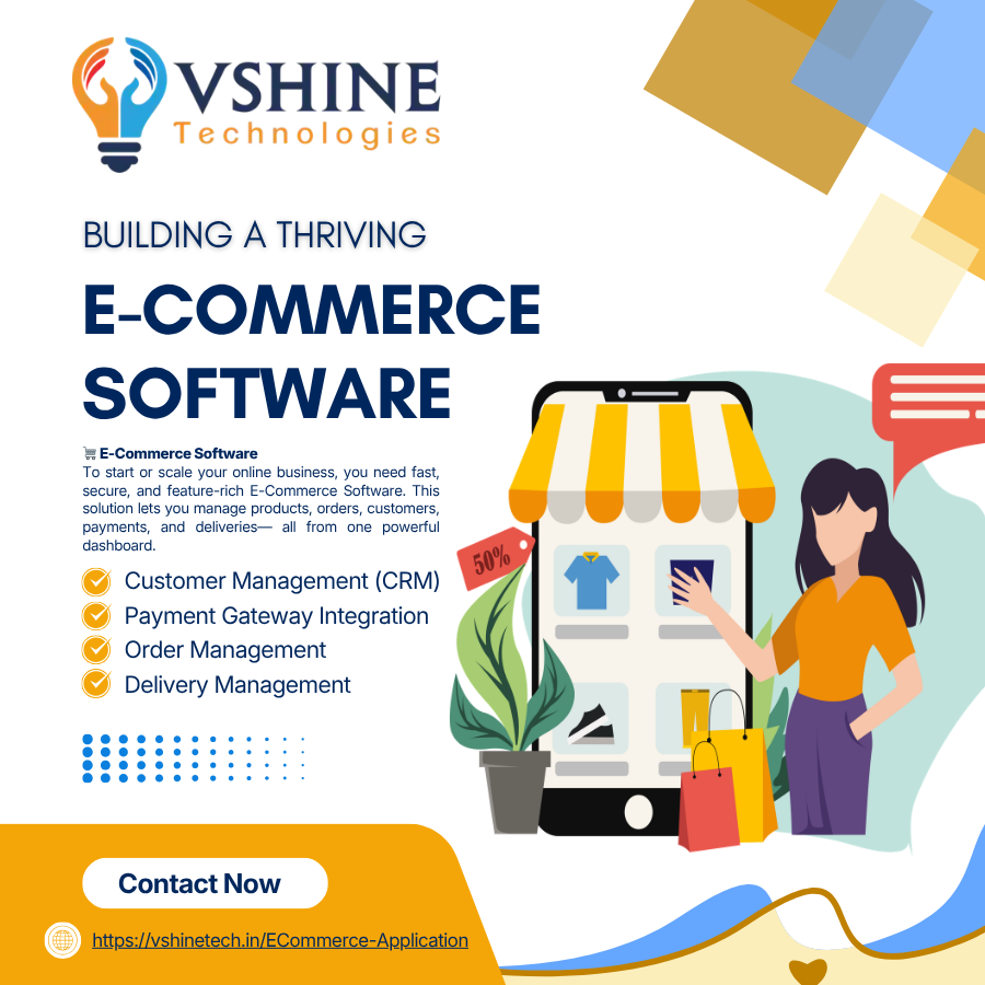 vshinetechnolo1's tweet image. Good Morning Everyone

Grow your online business with powerful, smart &amp;amp; scalable E-Commerce software 

vshinetech.in/ECommerce-Appl…

#VshineTechnologies #EcommerceSolutions #DigitalBusiness #OnlineStore #StartupGrowth #BusinessGrowth #CRM #PaymentGateway #OrderManagement