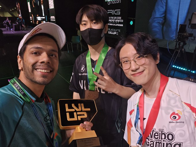 Muneeb313_'s tweet photo. Pakistan's Tekken GOAT Arslan Ash wins LVL UP EXPO in Las Vegas! 🇵🇰✨

#TEKKEN8 https://t.co/8OHkMMYduX