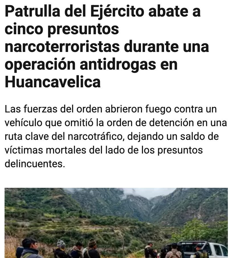 Cada vez que Keiko Fujimori pasa a segunda vuelta con alguien de izquierda, ocurren ataques "terroristas"; oh, que casualidad. 2021 en el VRAEM / 2026 en Huancavelica.