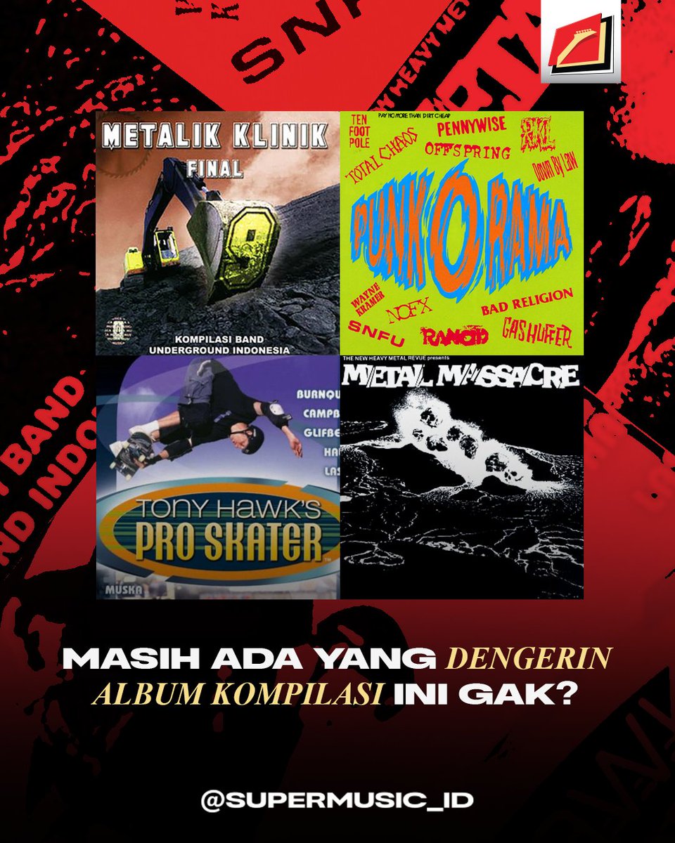 SuperMusic_ID's tweet image. Coba kasih tau album kompilasi favorit lo itu di comment! Masih ada yang lo dengerin sampe sekarang?

#INIRASANYASUPER⁣
#SUPERLIVE⁣
#SUPERMUSIC
#MUSIC