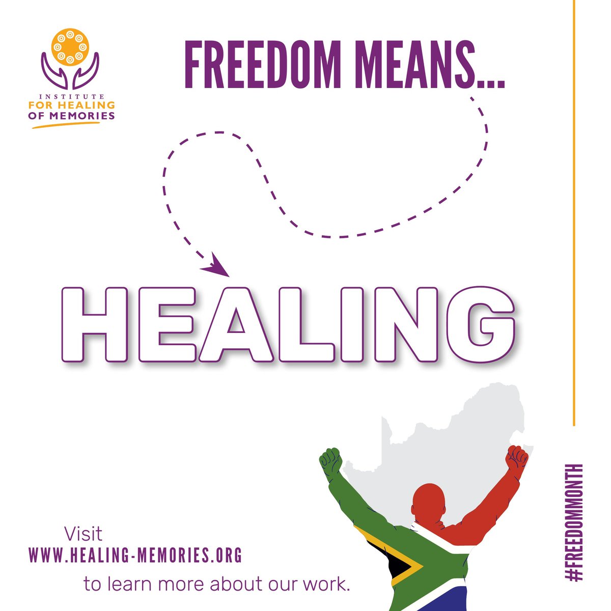IHOMIHOM's tweet photo. 32 years ago, South Africa chose freedom, dignity &amp; a better future for all. Freedom is a journey  and healing is at its heart. Honoured to walk this path with brave souls choosing reconciliation. 🇿🇦 Happy Freedom Day. 
https://t.co/1YK2cuFvsx
#FreedomDay #SouthAfrica  #IHOM https://t.co/uG11soonxS