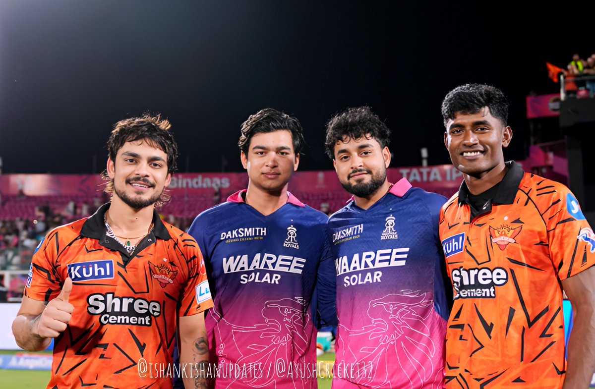 biharibabu_49's tweet image. The Bihar Gang!🔥
Ishan Kishan - Patna
Vaibhav Suryavanshi - Samastipur 
Sushant Mishra - Darbhanga 
Sakib Hussain - Gopalganj
#bihar #IPL