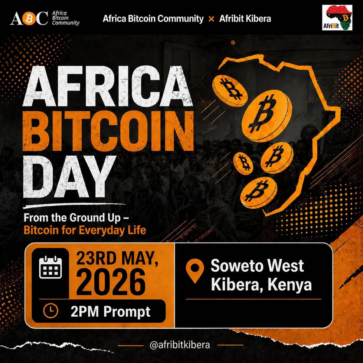 AFRIBIT KIBERA tweet media