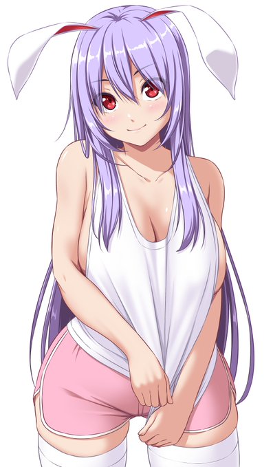 タンクトップのうどんげ