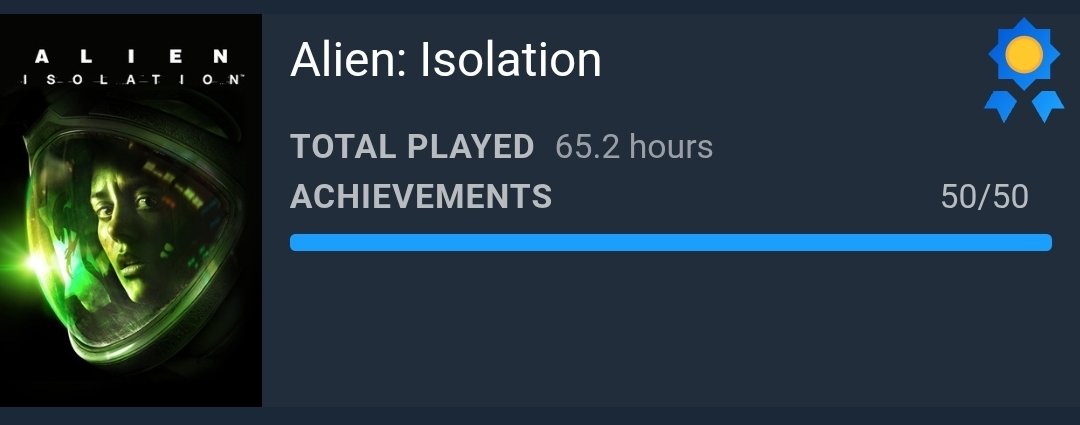 Rixcell_'s tweet photo. Ahora que volverá el peak, presumo mi lindo #Alienisolation platinado en steam, que salga este año padre sega, es lo que te pido 😭👏 
#SEGA https://t.co/diAYB8NkPZ