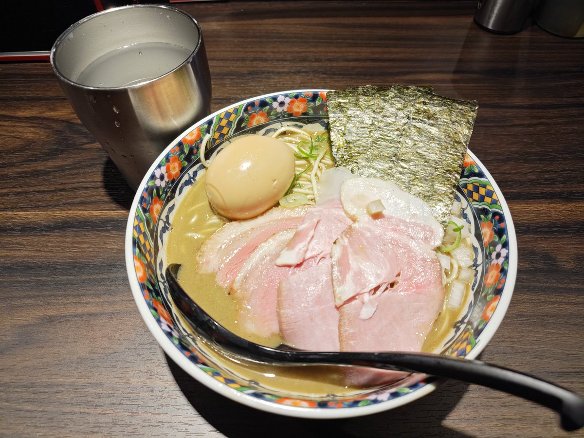 hatena_markchu's tweet photo. 特製濃厚蕎麦［1,350円］、鶏油和え玉［300円］＠神田煮干中華蕎麦まいまい。ごちそうさまでした😋🍴💕 #まいまい #煮干中華蕎麦 #内神田 #神田 #千代田区 #東京都 https://t.co/MgTaiap0NK