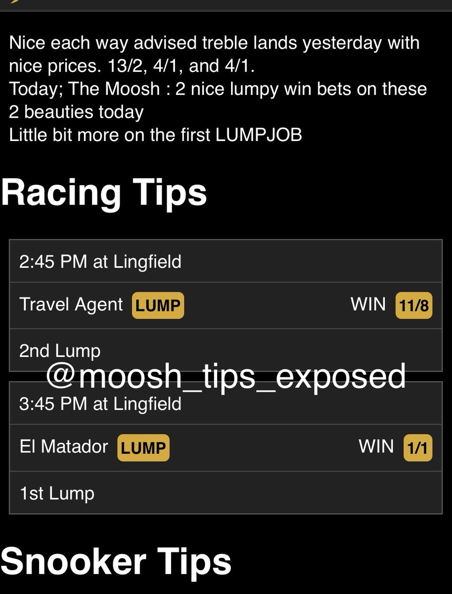 Moosh_Exposed's tweet image. Today’s FREE most tipped favourites the CONMAN 🐀🤡 is selling yous‼️

All his “tips” are FREE from THE RACING POST or AT THE RACES‼️

STOP GIVING THE CONMAN 🐀🤡 YOUR MONEY FOR FREE TIPS‼️  27/04/26