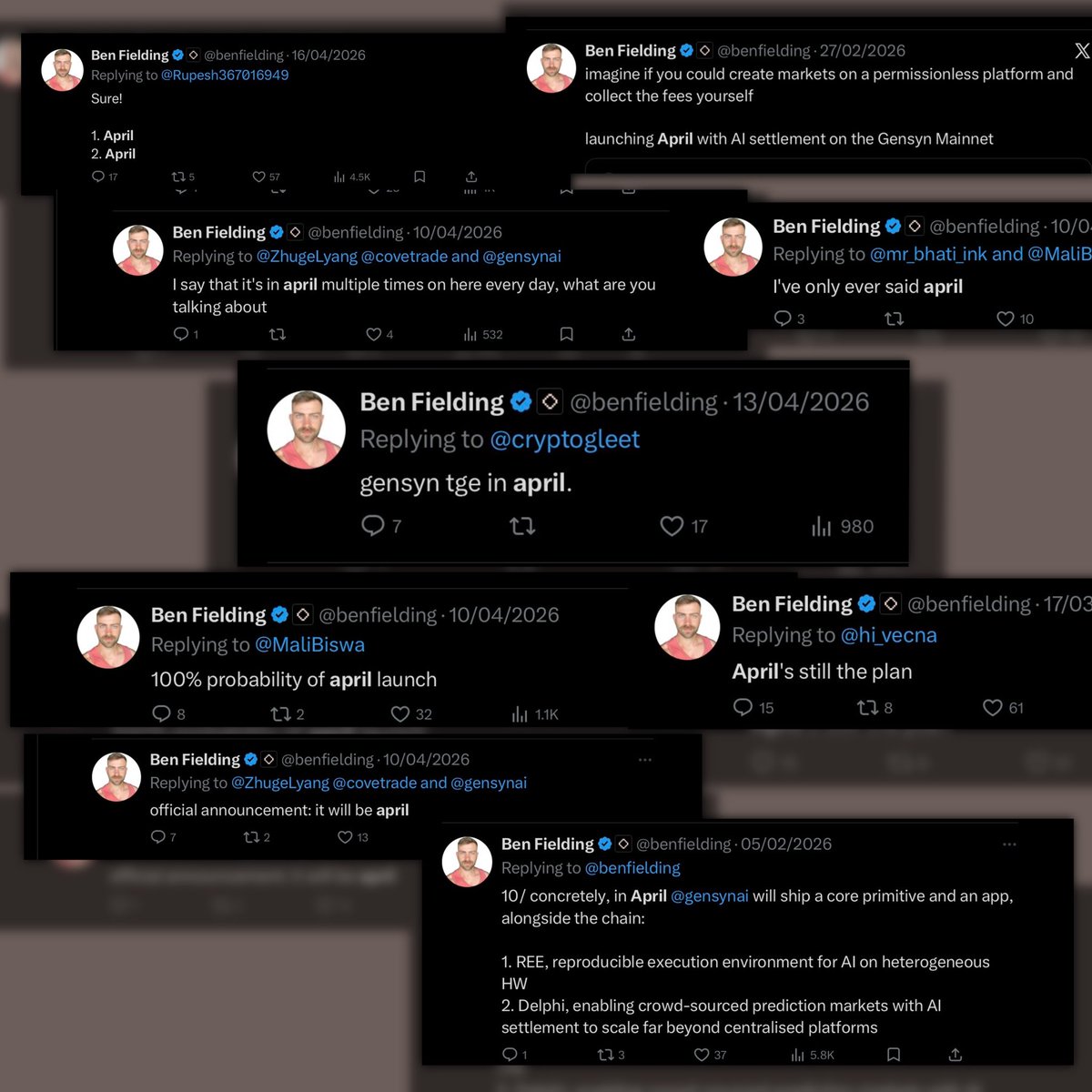 eusuf994's tweet photo. Only 84 hours left, and there’s still no update on the TGE. @gensynai

Is it going to be delayed again? If that happens, the Gensyn team may lose our trust.
please clarify our confusion @benfielding https://t.co/Hn8stg4Wby