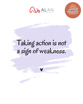AcuteLeuk's tweet photo. โจ Taking action is not a sign of weakness.
๐ Itโs a way of taking care of your future.
#WednesdayPositive #LeukemiaCommunity https://t.co/rFMoy9qy88