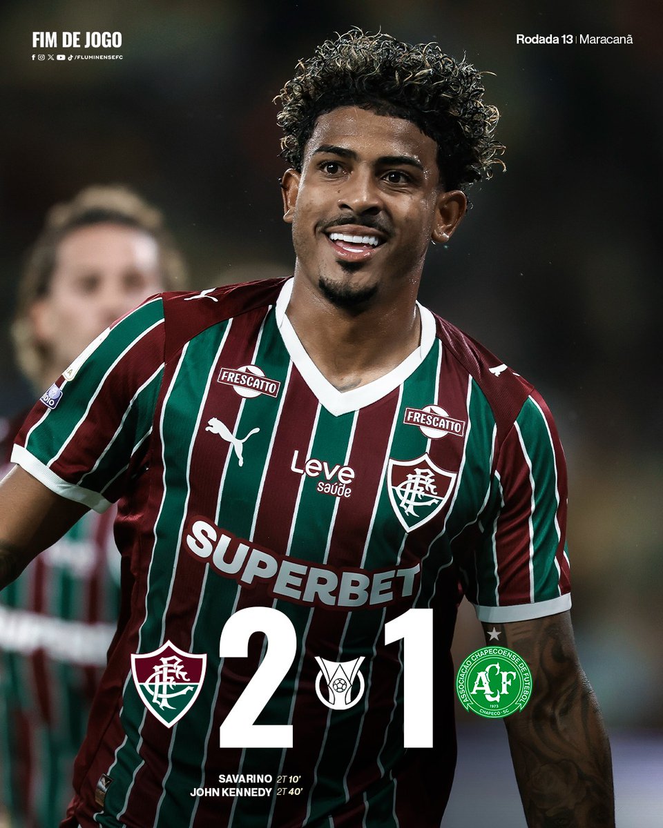 VEEEEEEEEEEEEEEEENNNNNNNNNNNCEEEEEEEEEEEEEEE O FLUMINEEEEEEEEEEEEEENNNNSEEEEEEEEEEE!

SAVARINO E JOHN KENNEDY MARCAM, O FLU DERROTA A CHAPECOENSE NO MARACA E SEGUE EM TERCEIRO NO BRASILEIRÃO! VAAAMMMOOSS, TRICOLOR!