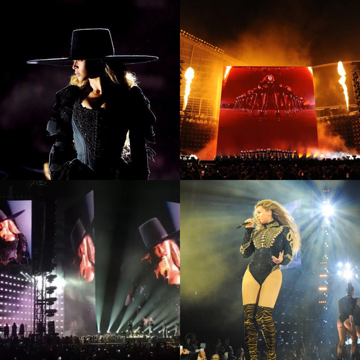 10 years ago today, Beyoncé became the first woman in history to launch an all-stadium tour with “Formation World Tour”.

Before Beyoncé, a woman doing a full all-stadium tour was virtually unheard of , and it helped pave the way for other women to headline stadium-only tours.