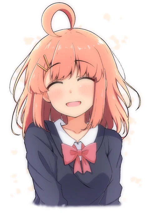 #これを見た人は笑顔が人を幸せにする画像を貼って オリキャラのミユちゃん