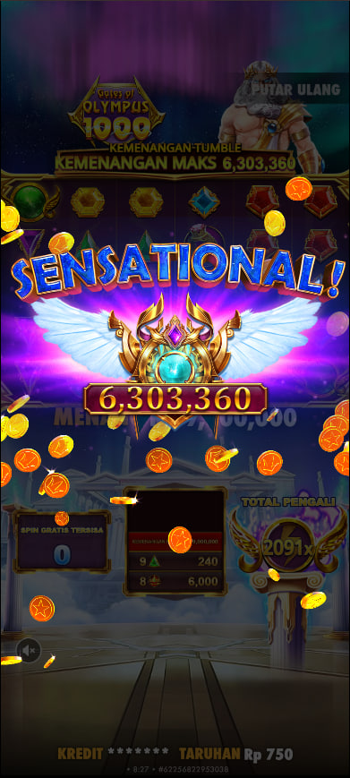 hadifa31p's tweet photo. Kemenangan Sensasional! 💥 Siapa sangka, taruhan kecil bisa jadi jackpot bsar!🌟Keberuntungan bisa datang kapan saja, dan mungkin giliranmu berikutnya! 

Hanya Disini 👉🏻 https://t.co/nTphCc6e66
Hanya Disini 👉🏻 https://t.co/nTphCc6e66

🔥 #Idngoal #Slotgacor #GatesOfOlympus1000 🔥 https://t.co/dmlF98khBQ
