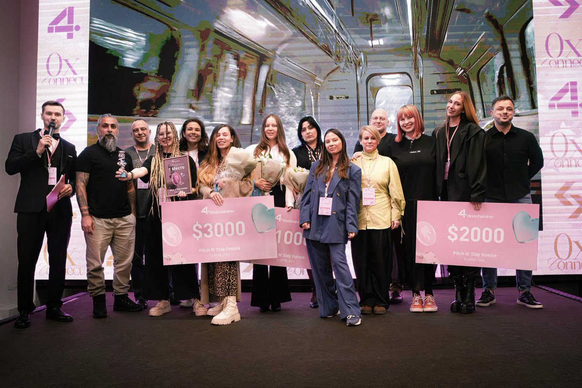 BitgetJP's tweet image. 先日 #Bitget は0xConnectと共に、Web3業界の女性リーダーを称えるピッチイベント「Pitch'n Slay」をモスクワで開催しました🇷🇺👑✨

賞金総額は8,000ドル❤️‍🔥