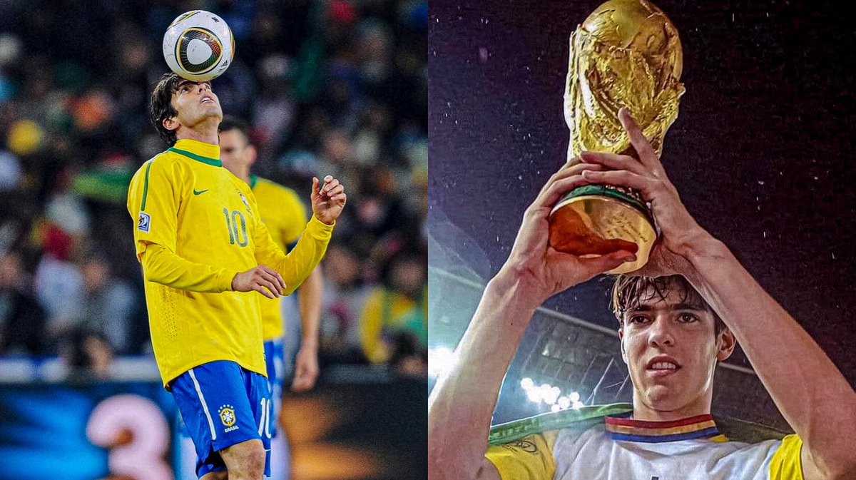 🇧🇷 Kaká pela Seleção Brasileira:

🏟️ 92 Jogos
⚽️ 29 Gols
🅰️ 23 Assistências
🅿️ 52 Participações em Gols
🏆 03 Títulos