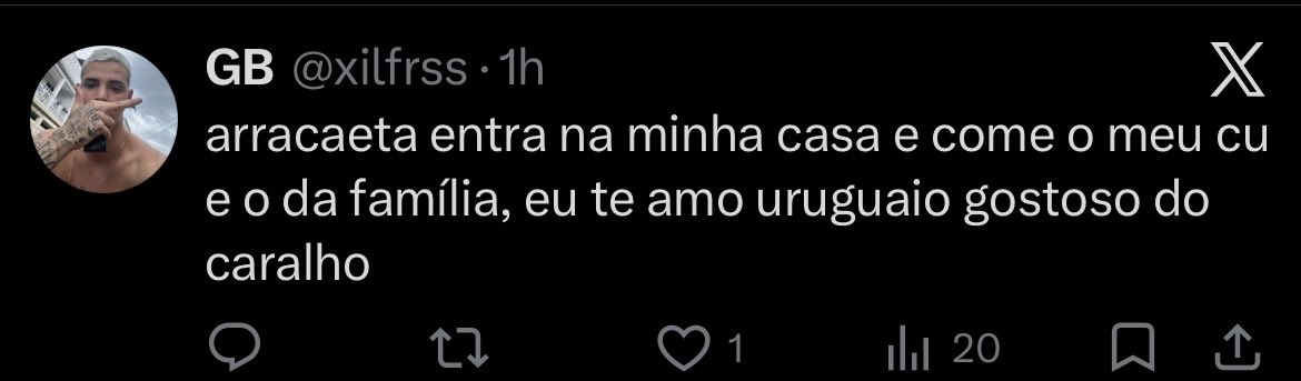 TlioDavi1's tweet photo. @xilfrss @Atletico noia e bicha, tinha que ser flamenguista mesmo, some aí o favelado. https://t.co/UTKNyNL5We