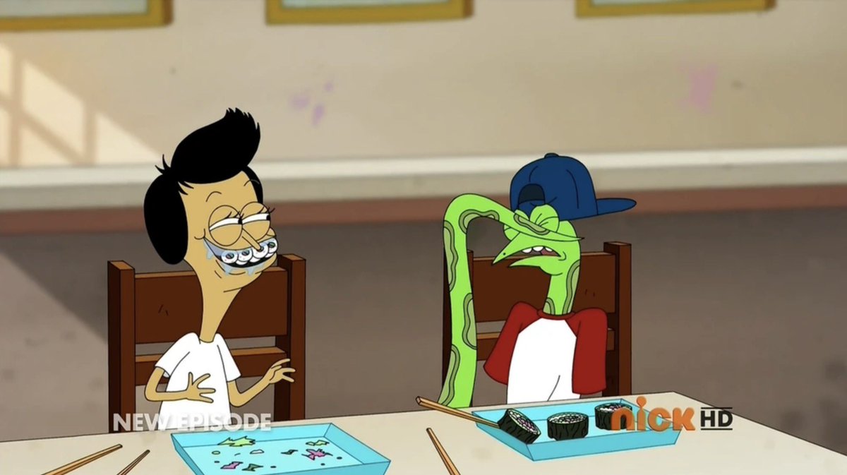 davidmarchie's tweet photo. Here’s to 11th Anniversary of D.I.N.K., Dangerous Debbie, A Tale of Les Squirrels, Harvey's First Scar and Birds of a Feather! #Breadwinners #HarveyBeaks #SanjayAndCraig #11thAnniversary https://t.co/WvR8AUI8Ml